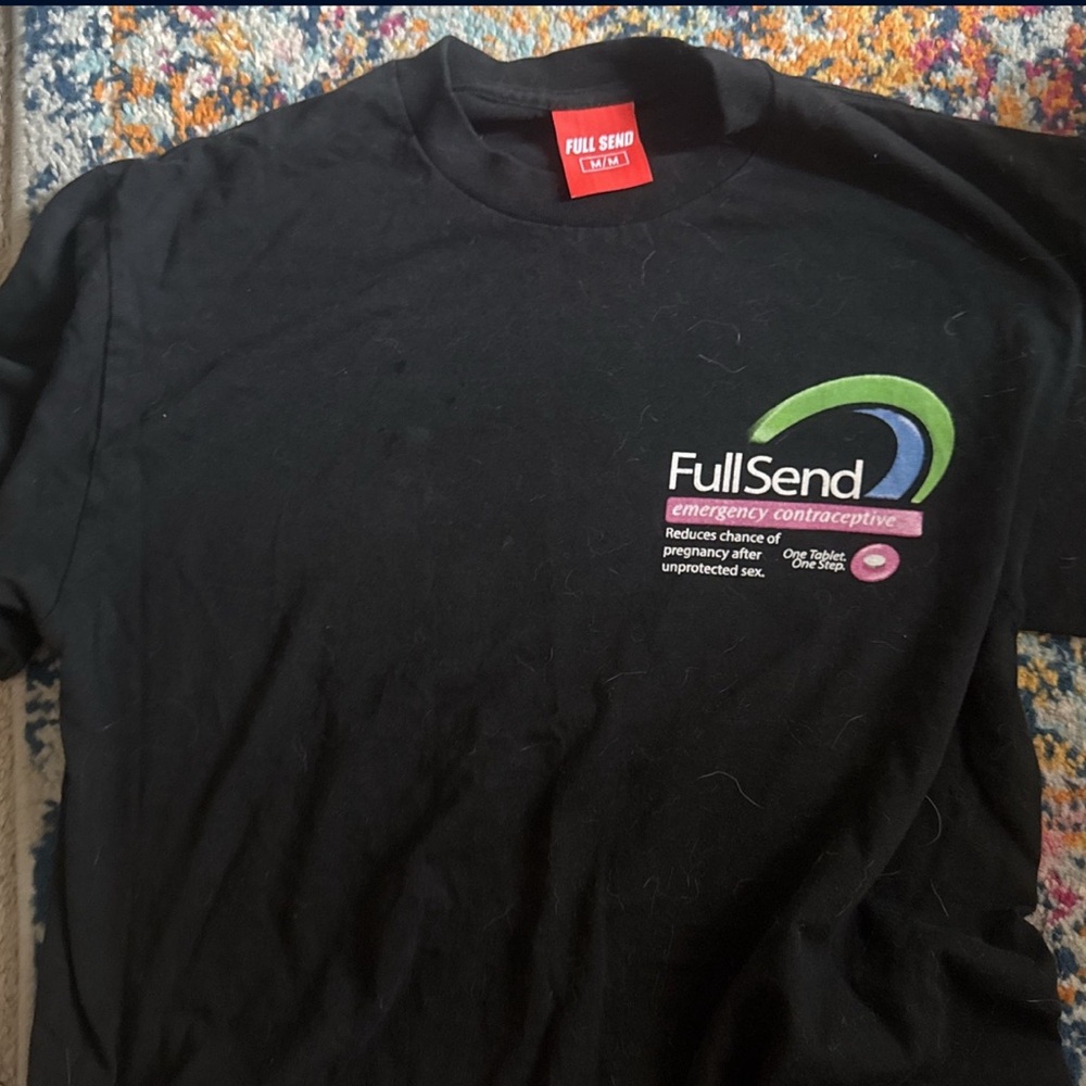 FullSend Black Graphic T-Shirt